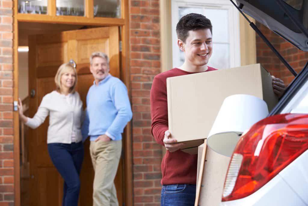 Adult Son Moving Away From Family